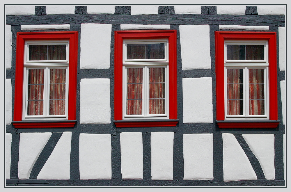 3 Fenster Foto &amp; Bild architektur, profanbauten