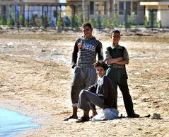 3 Freunde (Strand Hurgada-Ägypten)