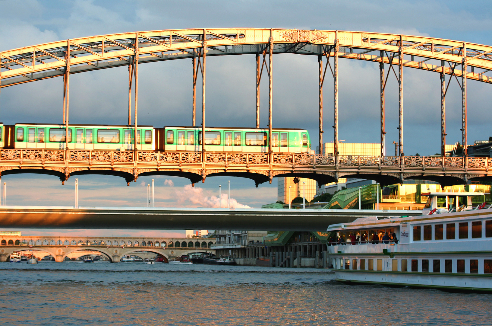 3 génération de ponts parsiens