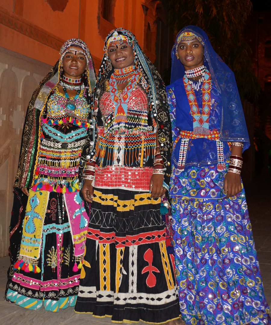 3 Grazien, Rajasthan, Indien