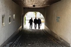 3 Herren im *Söitörli"