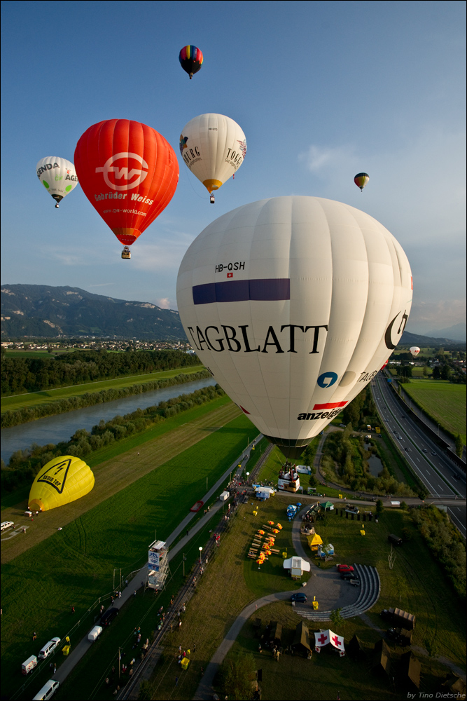 3. Internationalen Ballontage Alpenrheintal 2010