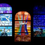 3 Kirchenfenster - 3 vitraux de Jean-Michel Folon