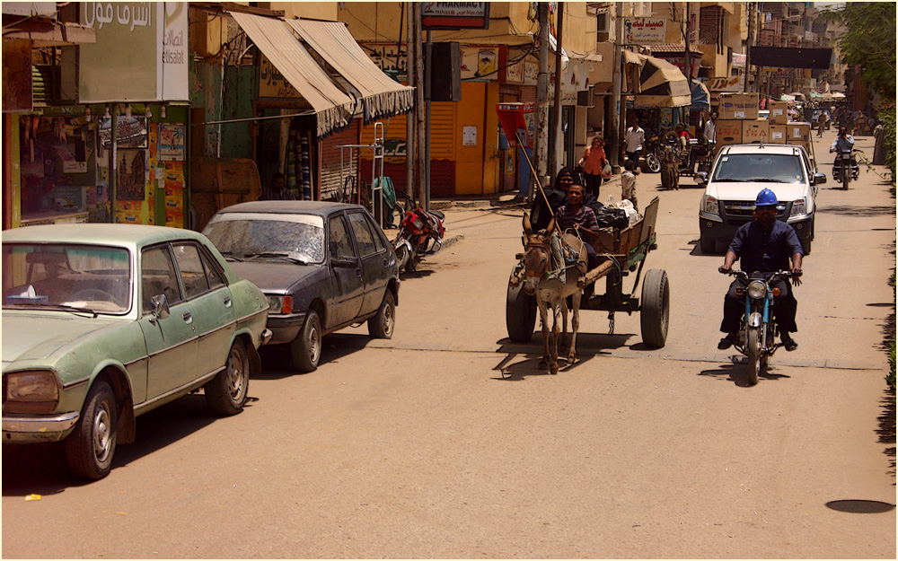 3-Klassen-Verkehr in Kairo