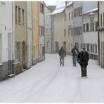 3 Männer im Schnee