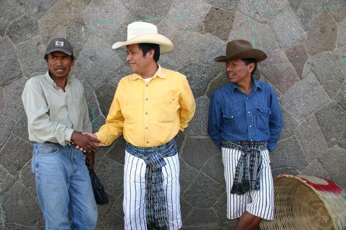 3 Männer in Santiago