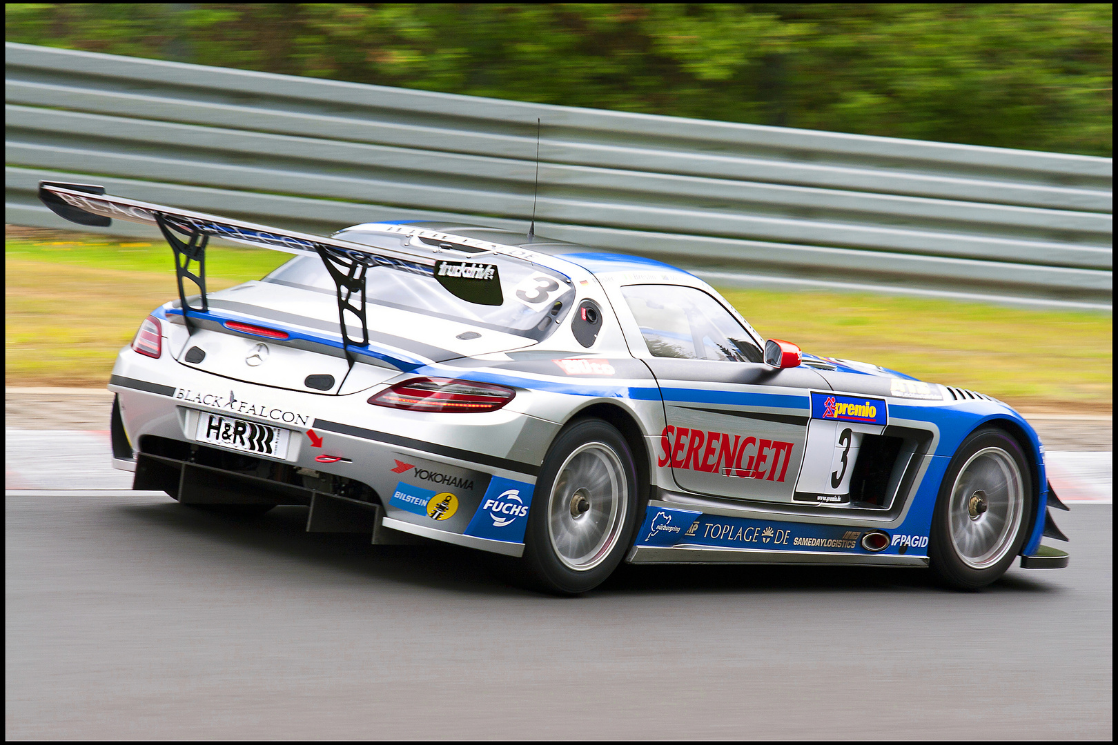 #3 Mercedes-Benz SLS AMG GT3 -TEAM BLACK FALCON