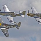 3 * Mustang - Duxford - Flying Legends - 1.July 2012