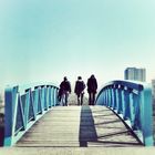 3 on a bridge