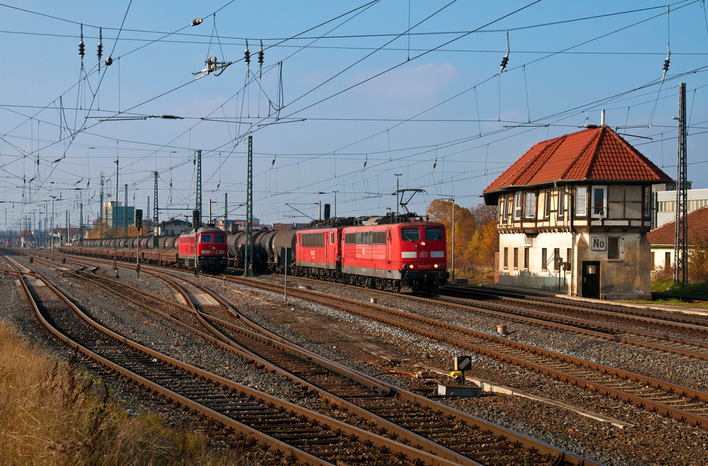 3 Sechsachser in Nordhausen