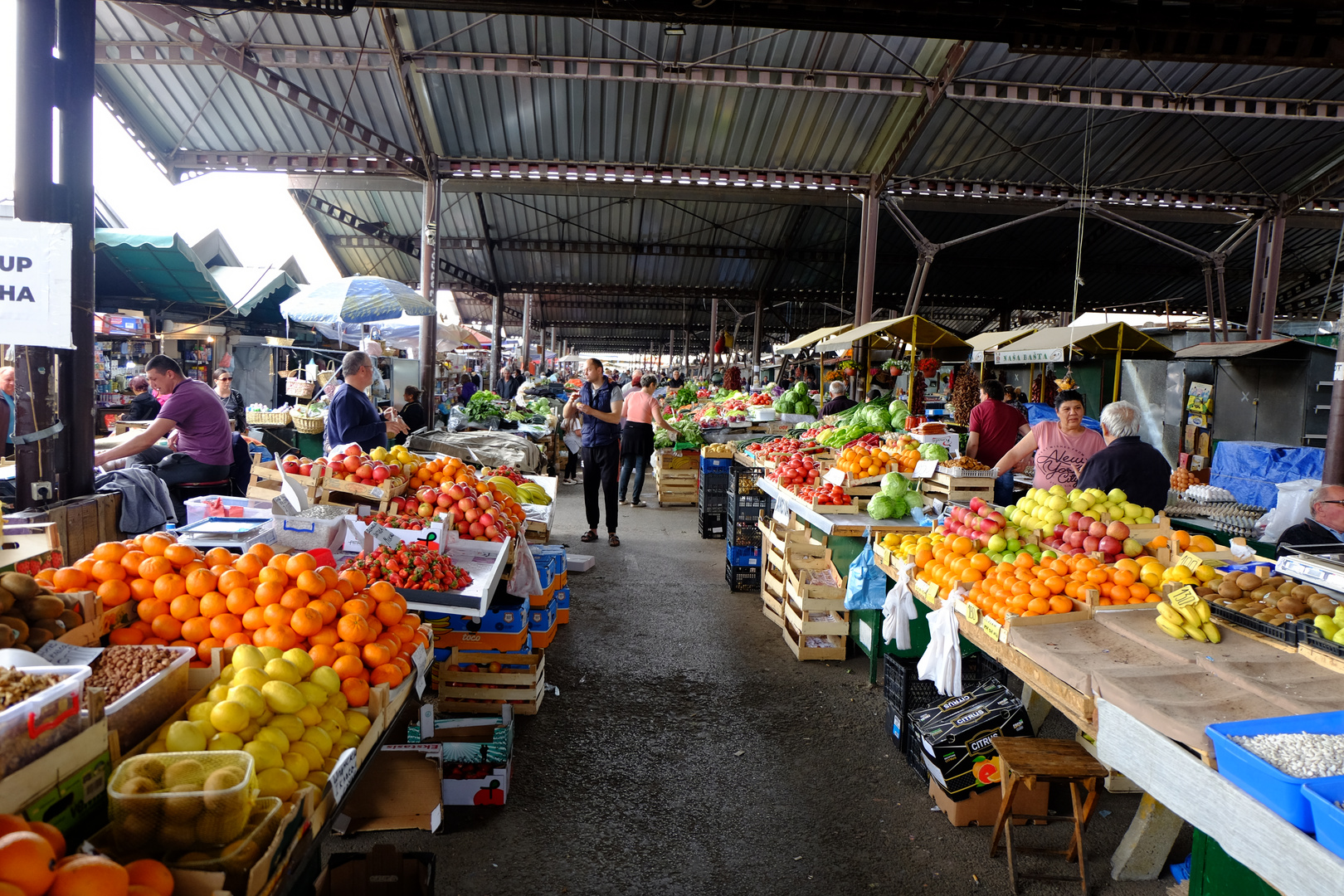 (3) Serbien, Niš - Der Markt 