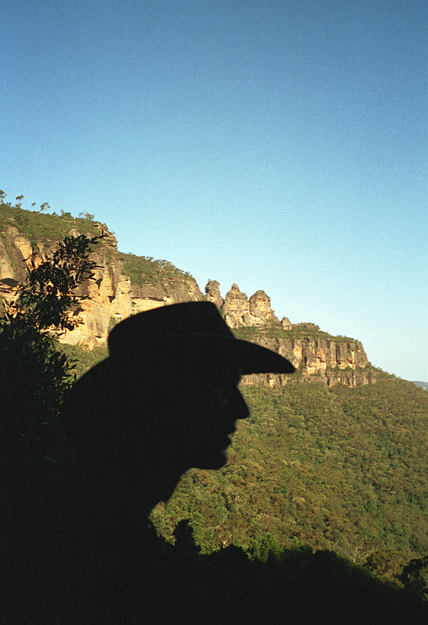 3 sisters and 1 backpacker