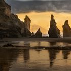 3 sisters beach NZ 