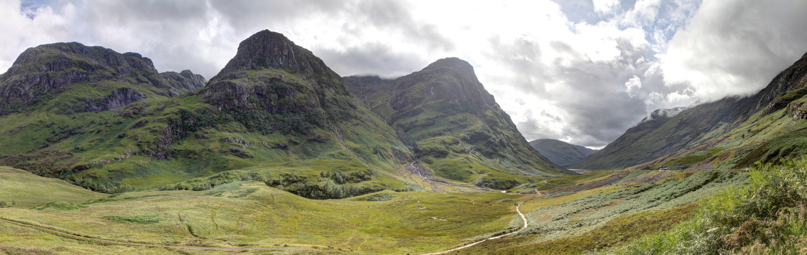 3 Sisters of Glencoe Panorama