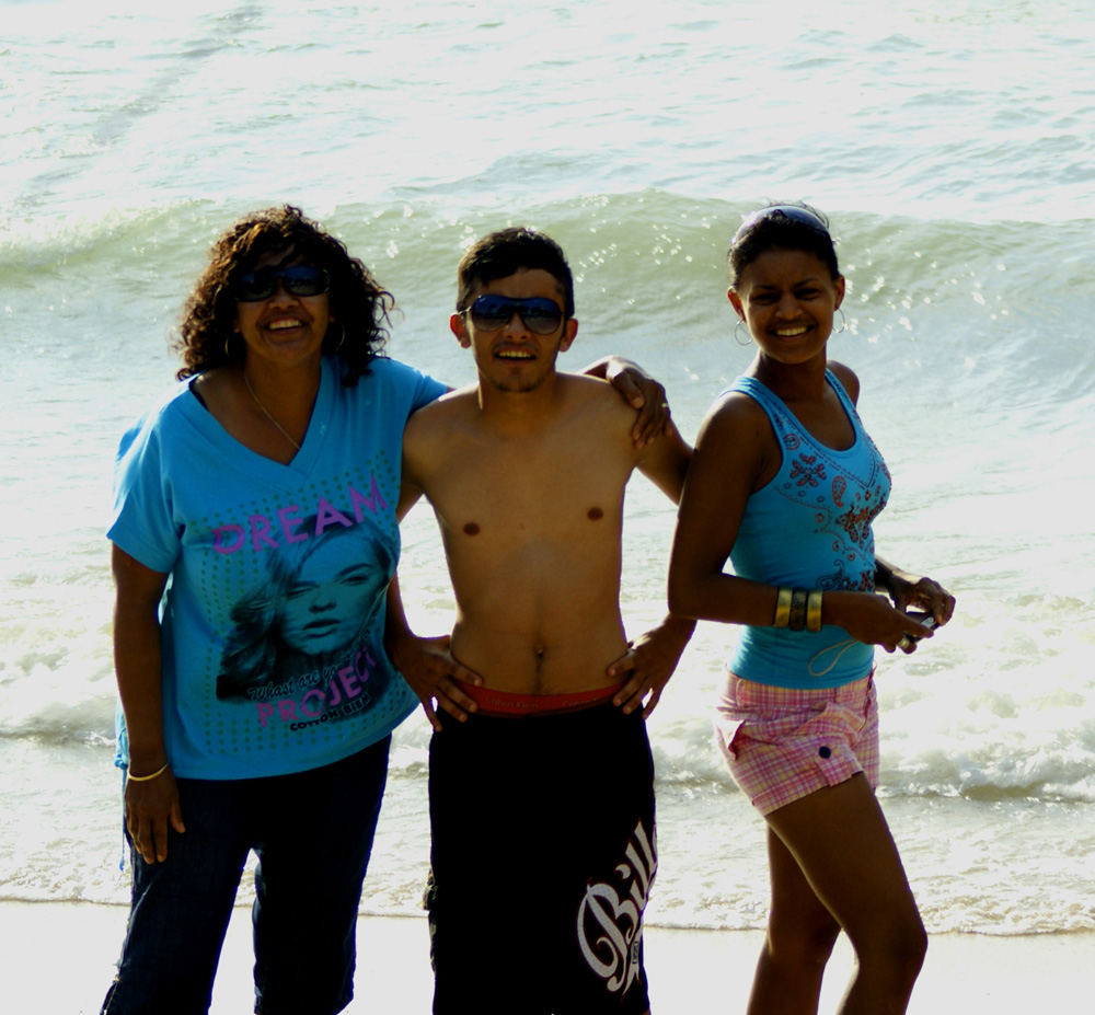 3 South Africans on Pattaya beach