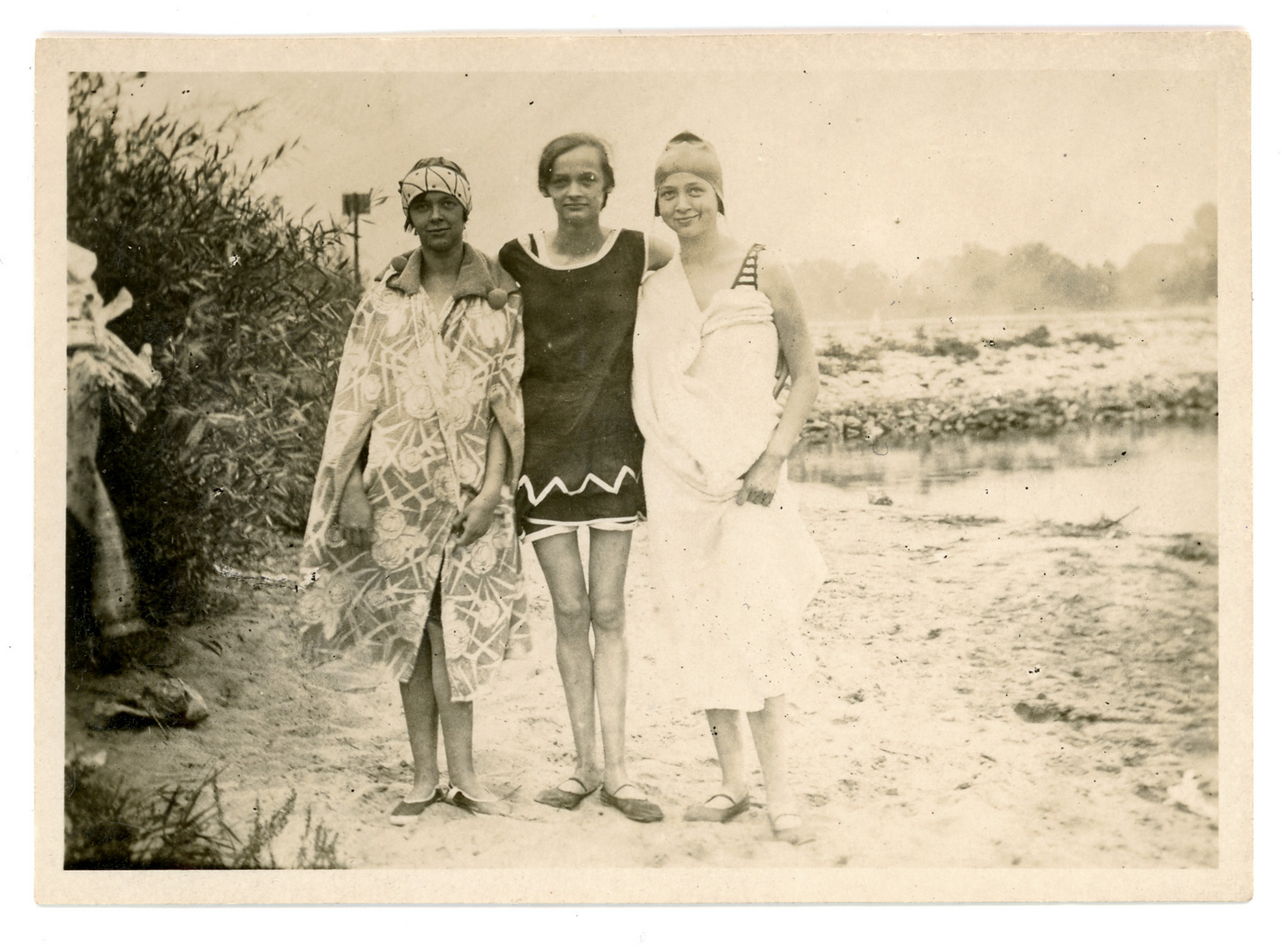 3 Strandgrazien, ca 1930