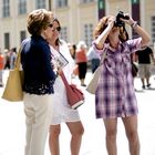 3 Touristinnen in Prag (scheinen aus den 50ern zu sein)