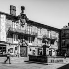 3-Tres vistas de La Plaza del Toral.Santiago de Compostela