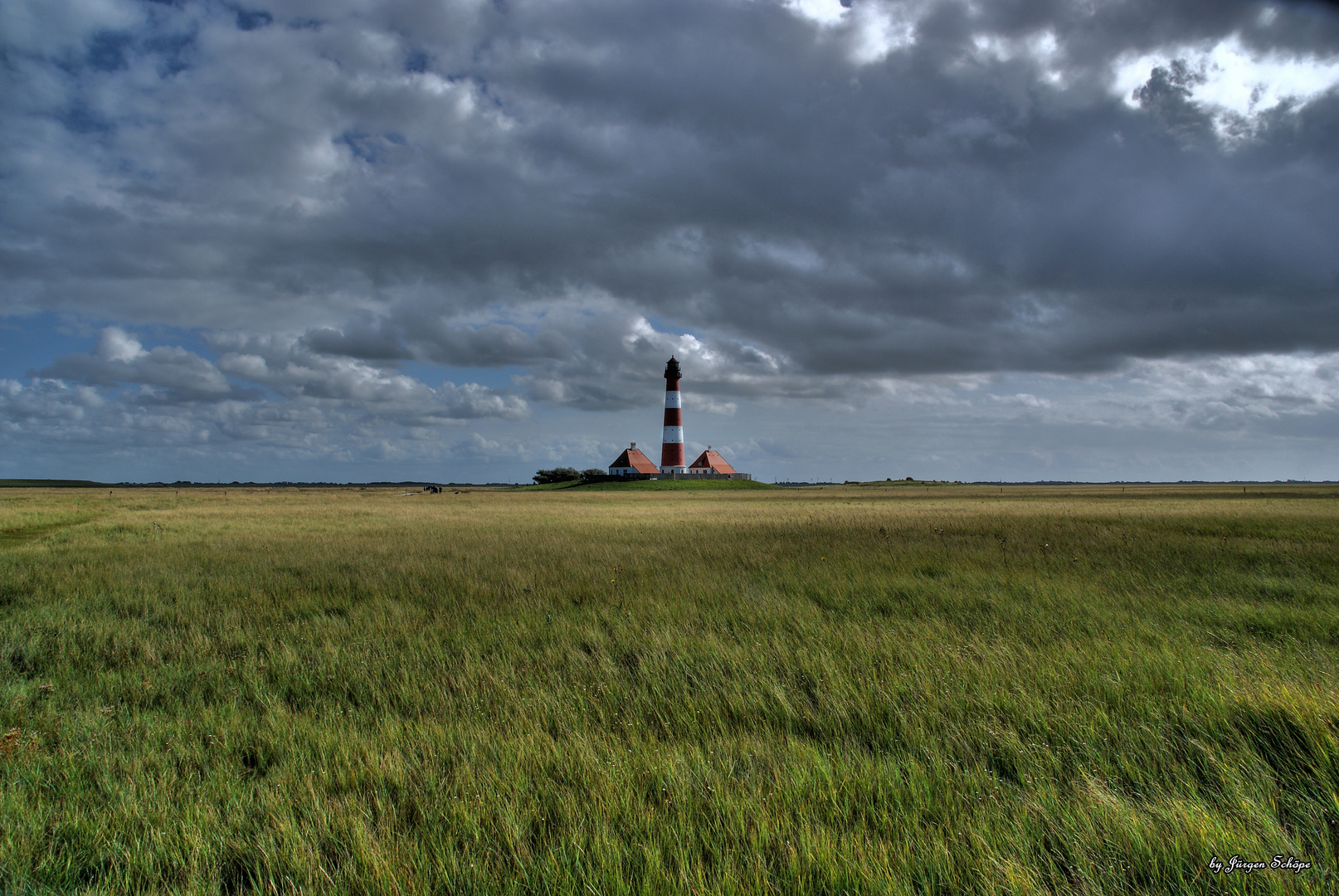 3 Westerhever Leuchtturm bei Sankt Peter Ording