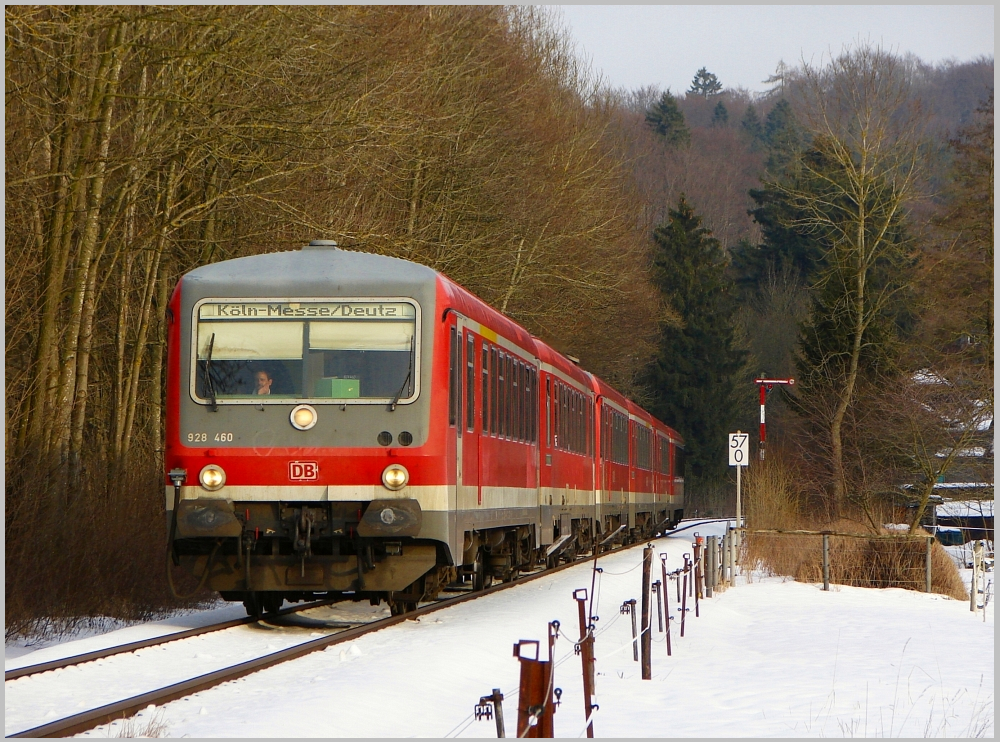 3 x 628 im Eifel-Winter