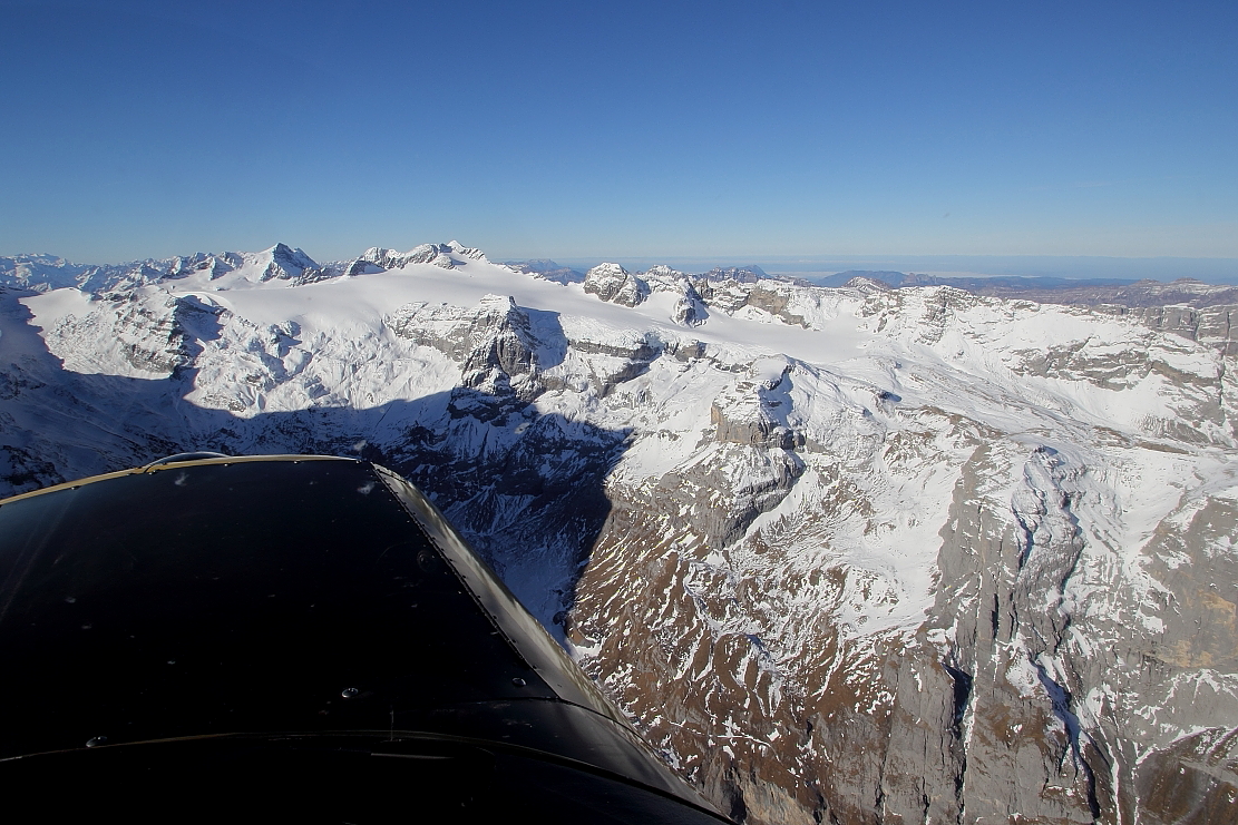 30 11 16  Anflug auf den Hüfi Gletscher 
