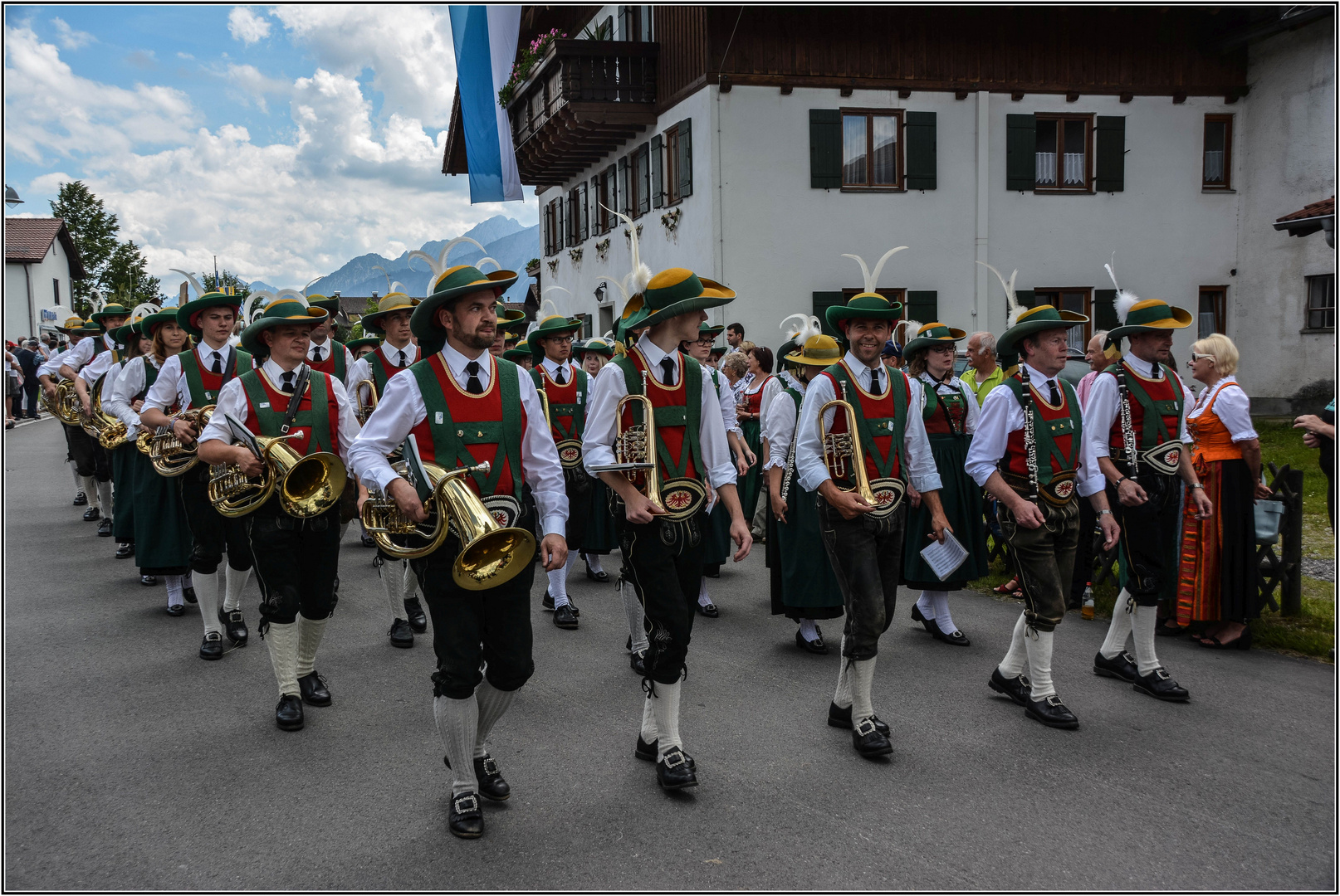 30. Bezirksmusikfest in Hopferau / Ostallgäu (3)