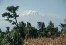 Der Kilimandscharo vom Mount-Meru-Natonalpark aus. von w.poltz