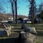 30.03.2020 GEFREES  zwei Kirchen ,ein Friedhof und ein ehemaliger Friedhof jetzt Stadtpark