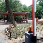 30.06.2020  Tiergarten Nürnberg  :Besucherbahn und Sonnenschutzdach  für Tiere