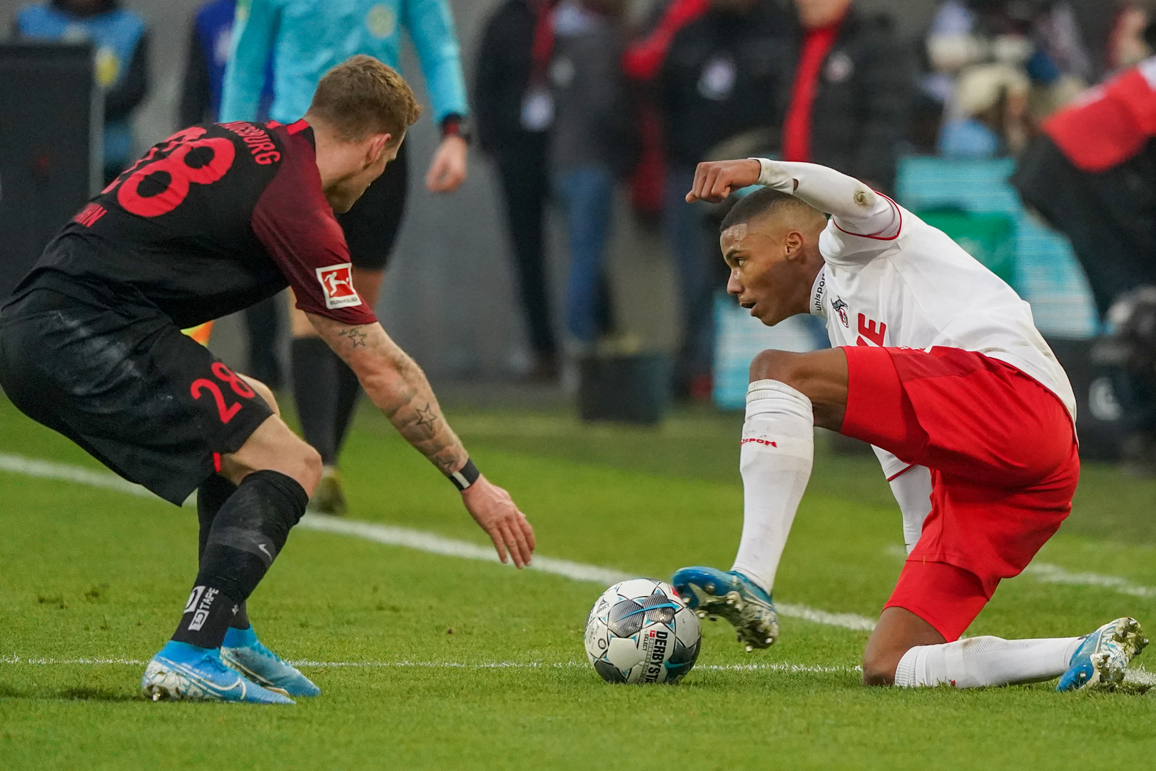 30.11.2019, RheinEnergieStadion, Köln, GER, 1. FBL, 1.FC Köln vs. FC Augsburg,