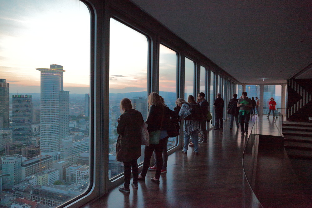 31 Etage - Warten auf den Sonnenuntergang