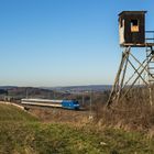 31.12.16 145 030 mit RE Ersatzverkehr bei Ruppertsgrün/ Vogtland