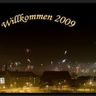 31.12.2008 24.00 Uhr über Zwickau Willkommen 2009