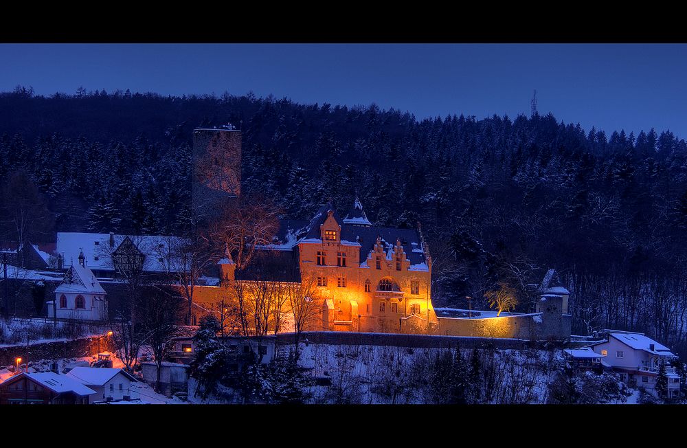 31.12.2010 Schloss Kransberg Foto & Bild jahreszeiten, winter, natur