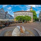 3143SC-49SC Marktplatz Rinteln Panorama