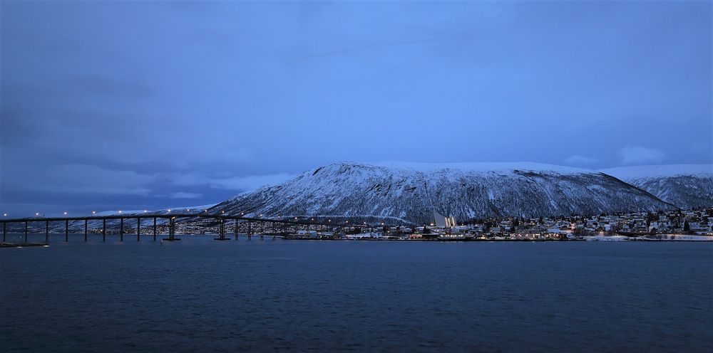 Brücke von Tromsö (Norwegen) von Fritz Eichmann