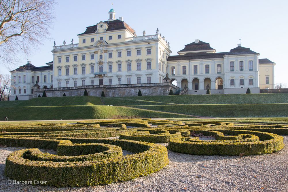 32-Barockgarten in der Blühenden-Barockschlossanlage Ludwigsburg (BlüBa)