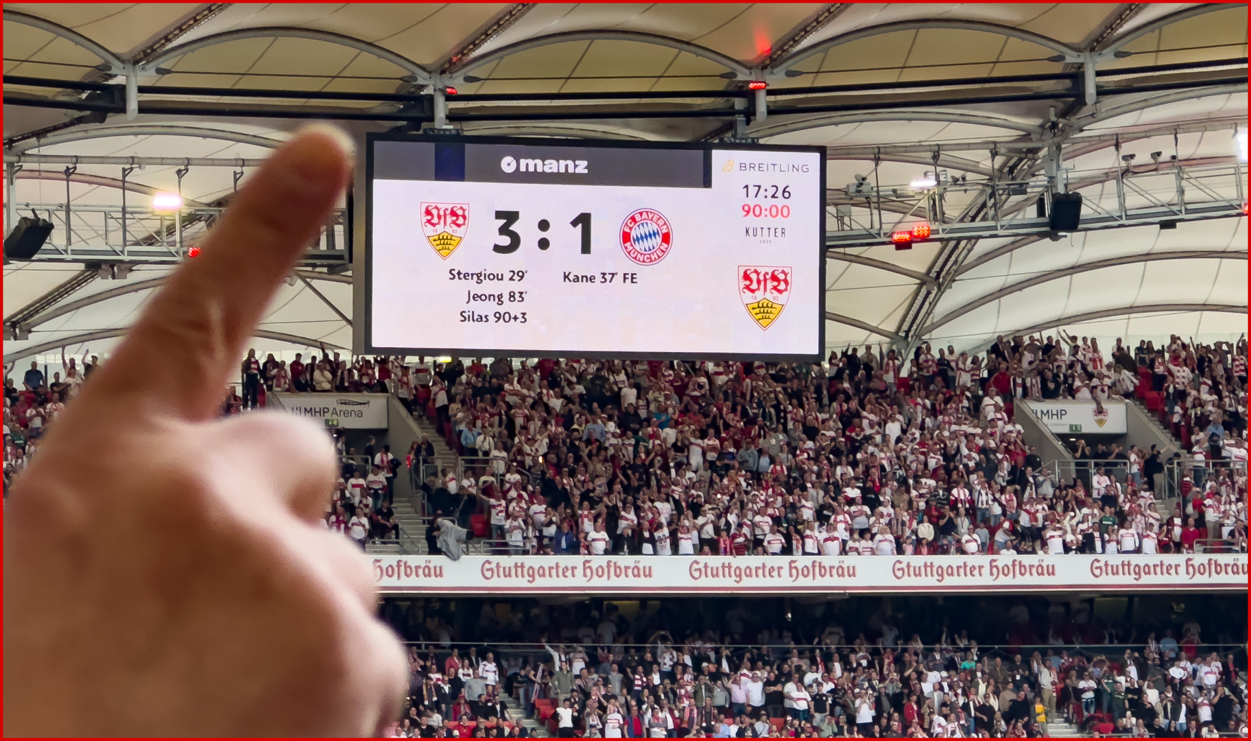 32. Spieltag 2024 in Stuttgart