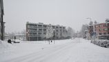 Haaga after snow rain by Raimo Ketolainen