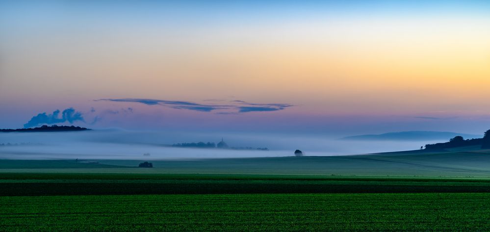 Kloster im Nebel von Andreas Tönnies