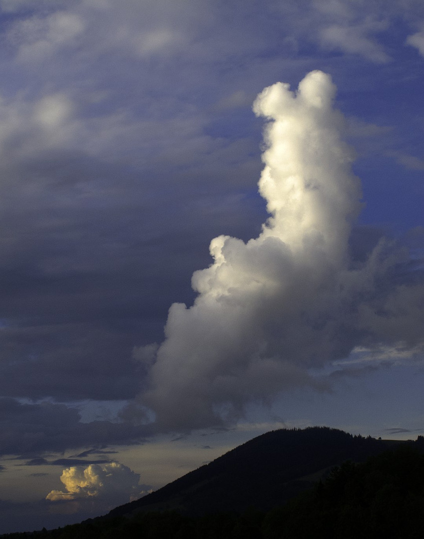 #33# Wolken über dem Alpenvorland