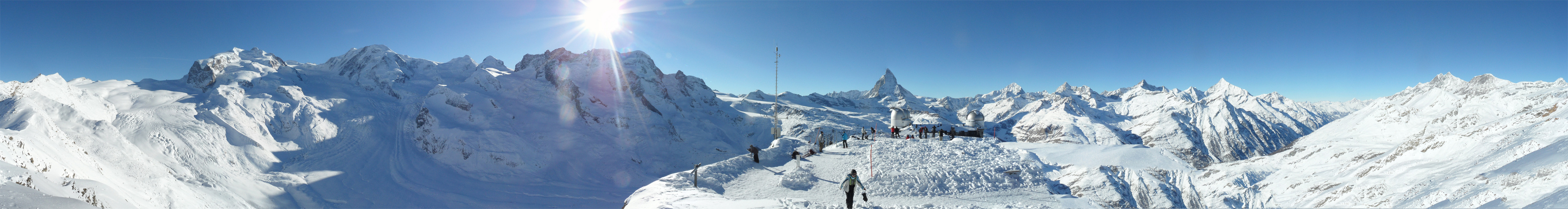 330° Gornergrat - Zermatt - Matterhorn