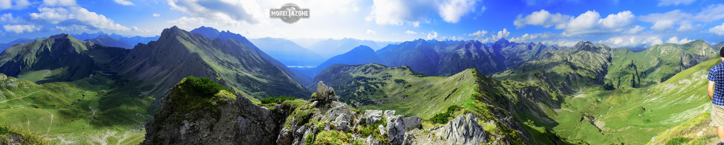 330°-Panorama von der Steinkarspitze