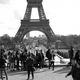 Am Trocadero - Eiffelturm