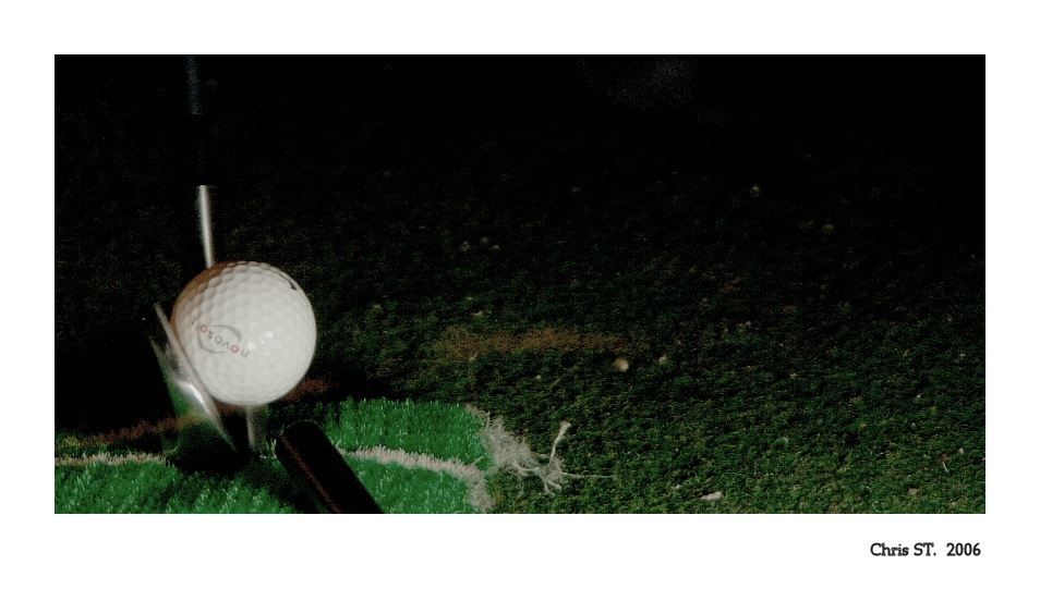 < 33µs, verformter Golfball