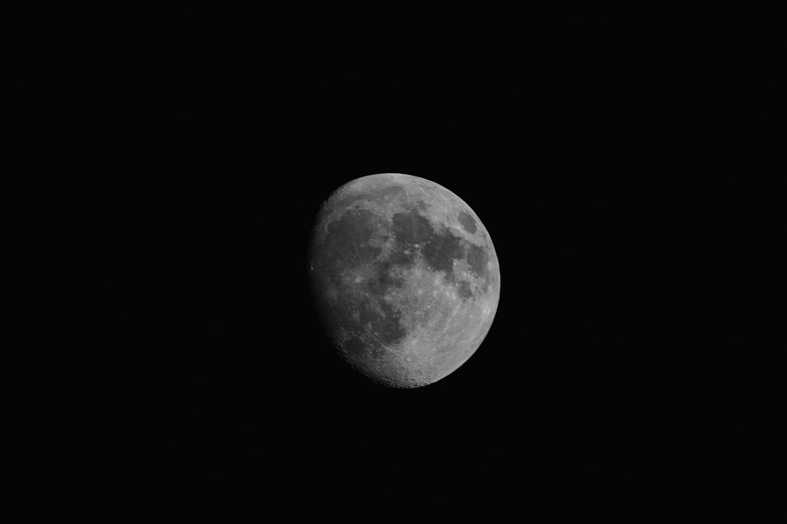 3/4 Moon