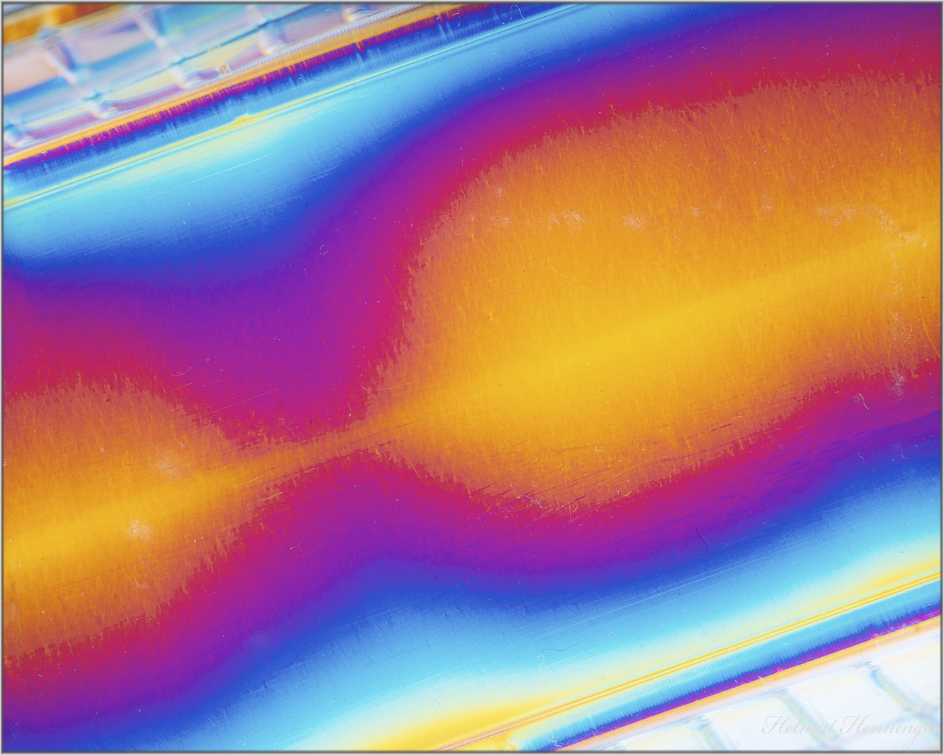 3428 Spannungen in Plastic-bi-polarisiert 