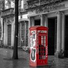 3442TZ rote Telefonzelle in  Porto Portugal