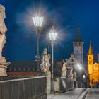 3480SB-88SB alte Mainbrücke Würzburg Nacht