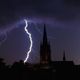Blitze ber Herz-Jesu-Kirche Oberhausen